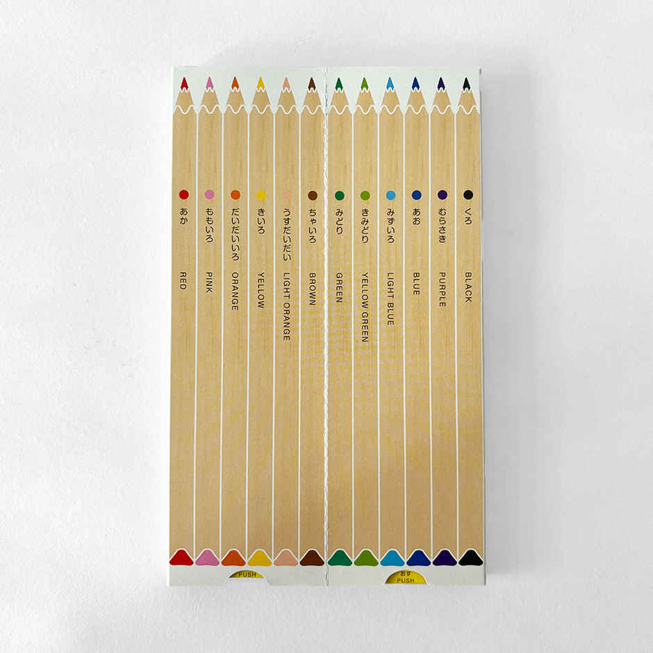 Camel Clover Pencil Colors with Sharpner