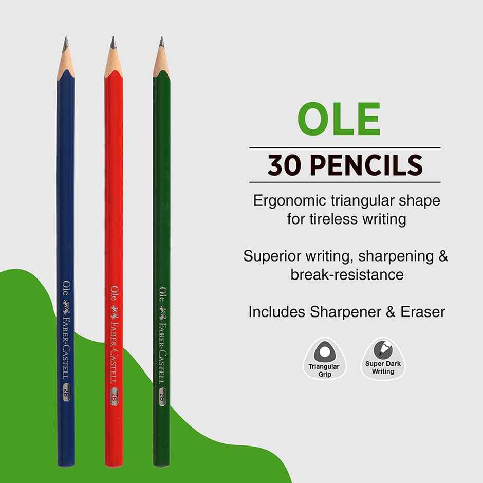 Faber-Castell-Jar Of 30 Ole Pencils