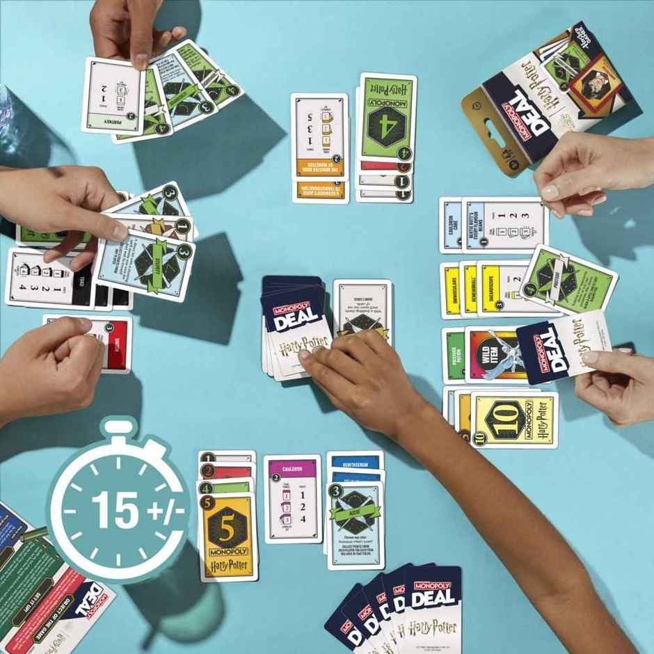 Hasbro Monopoly Deal Harry Potter Card Game