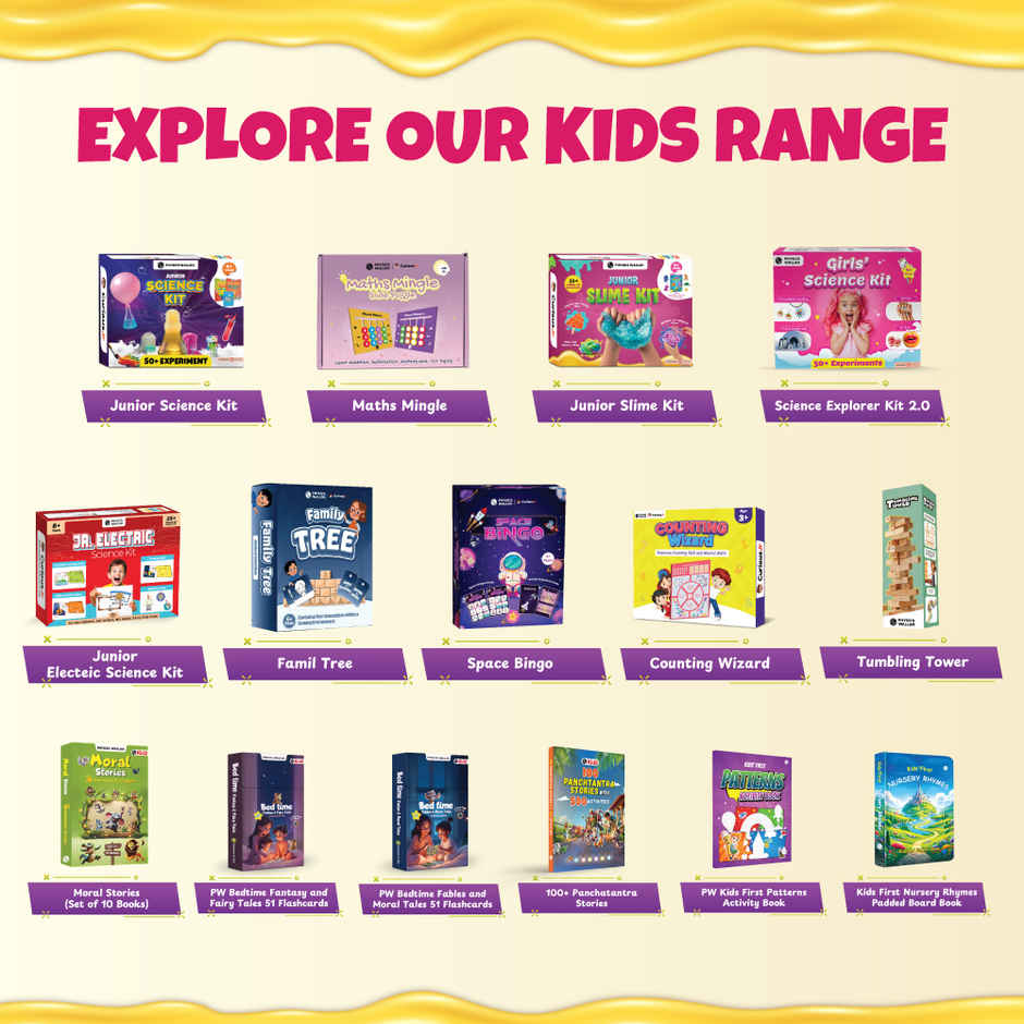 Physics Wallah Slime for Girls and Boys 3+ Years Old