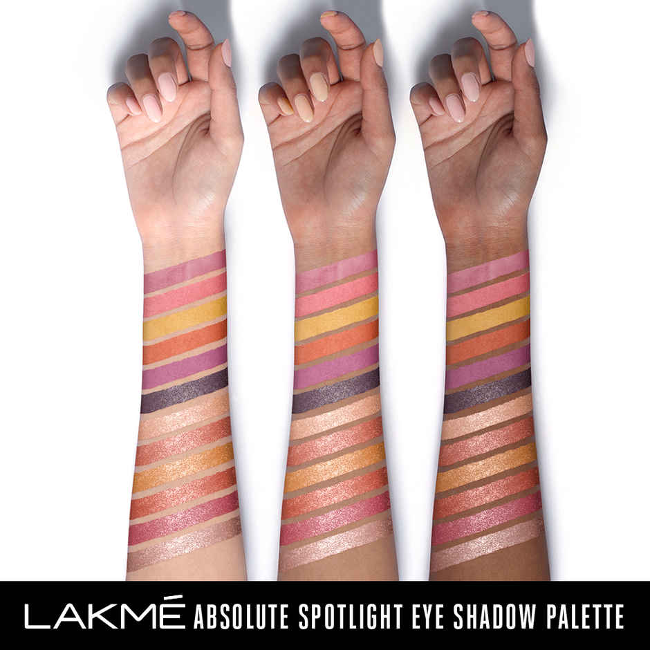 Lakme Glitterati Chroma Chic Eye Shadow Palette | Sundowner