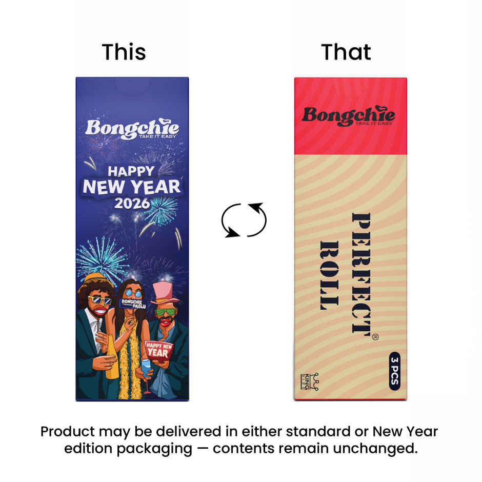 Bongchie Perfect Roll Natural Pack of 3