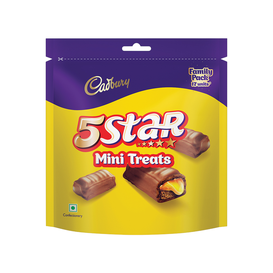 Cadbury 5 Star Mini Treat Chocolate Pack Combo