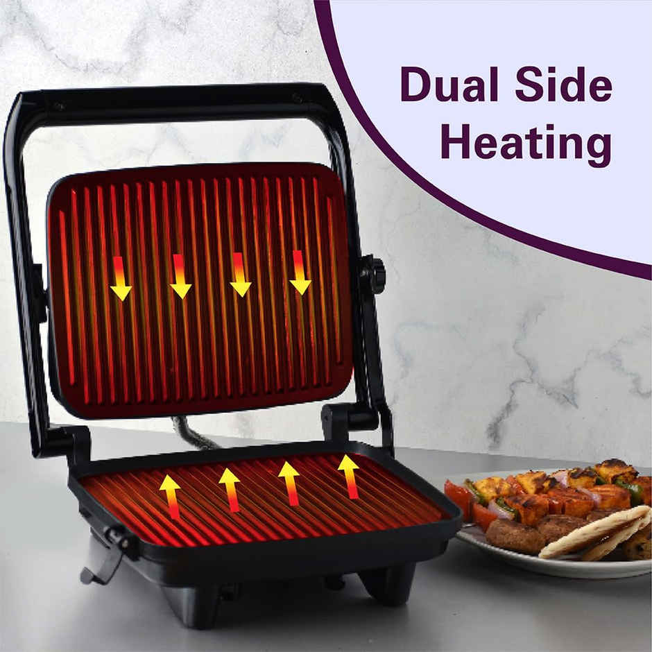 Hamilton Beach Panini Maker With 2 Free Skewers - 1400W