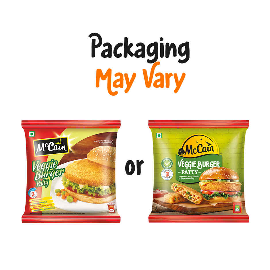 McCain Veggie Burger Patty | Ready To Cook