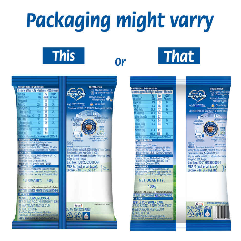 Nestle EveryDay Dairy Whitener