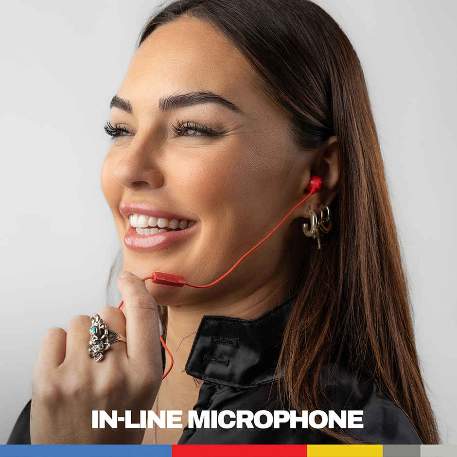 Skullcandy Jib USB-C Wired Earbuds with Noise Isolating Fit | Built-in Microphone Call - Plasma