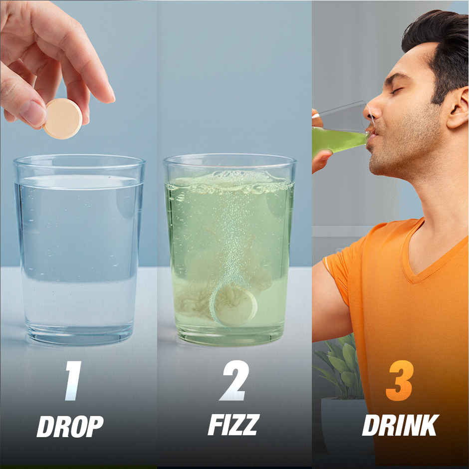 Fast&Up Reload Low Sugar Instant Hydration with 5 Essential Electrolytes | Aam Panna