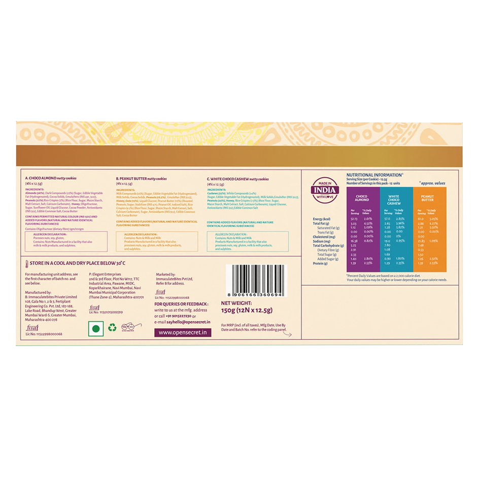 Open Secret Festive Celebration Chocolate Hamper