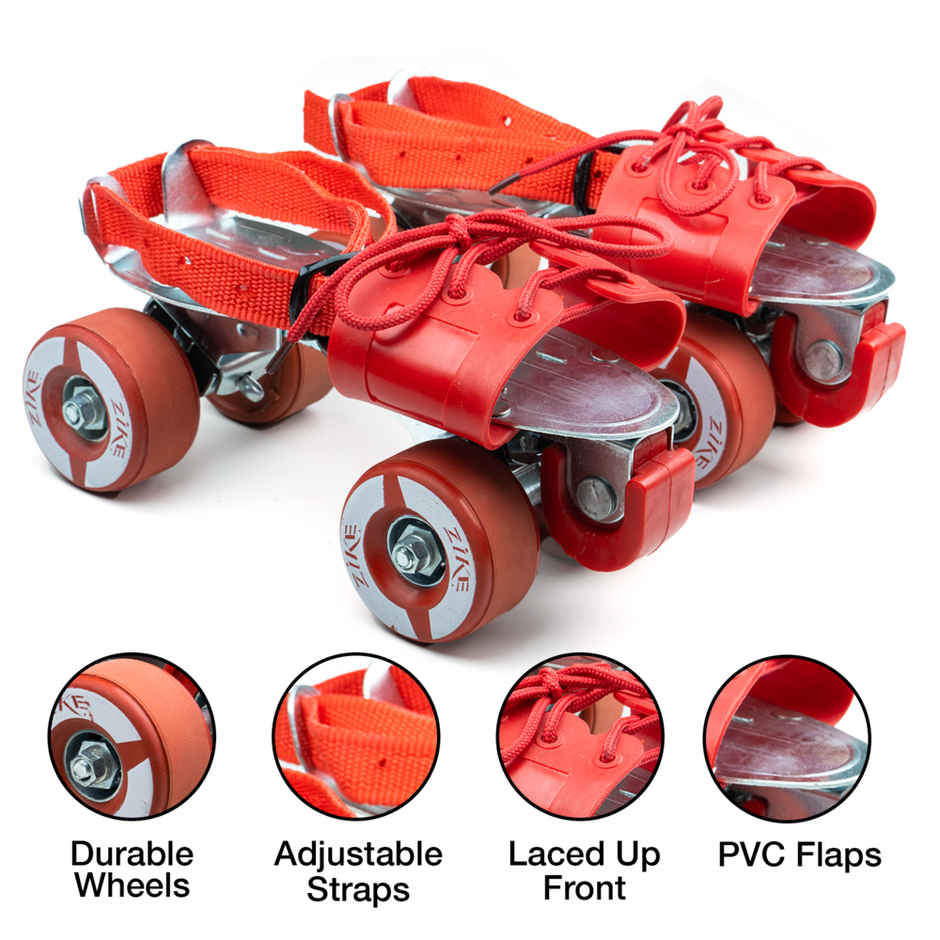 Zike Tenacity Super Roller Skate - Junior (Assorted)