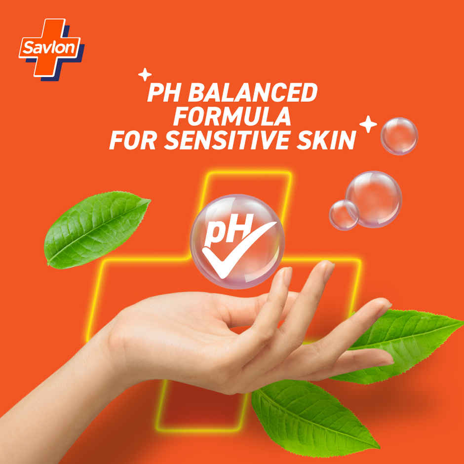 Savlon Herbal Sensitive Germ Protection Handwash Refill Pack | Ph Balanced Formula
