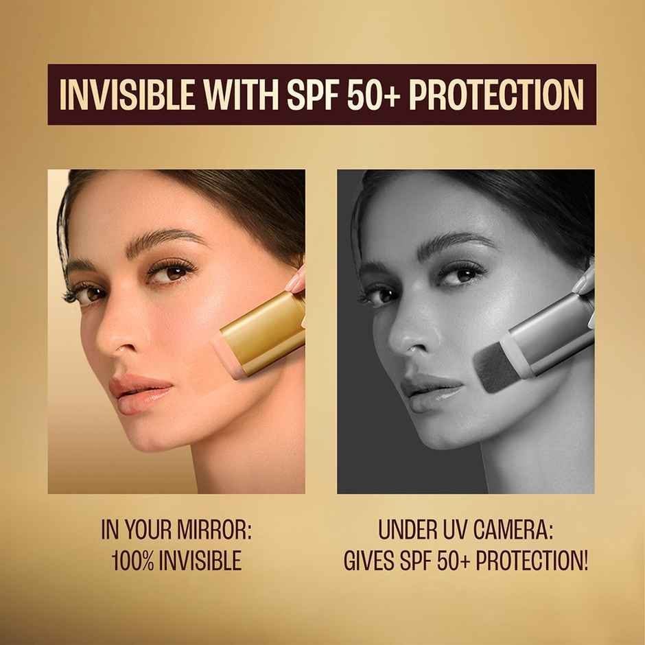 Lakme Sun Expert Invisible Sunstick Spf 50+ Pa++++ For Uva/B,No White Cast,On The Go Protection