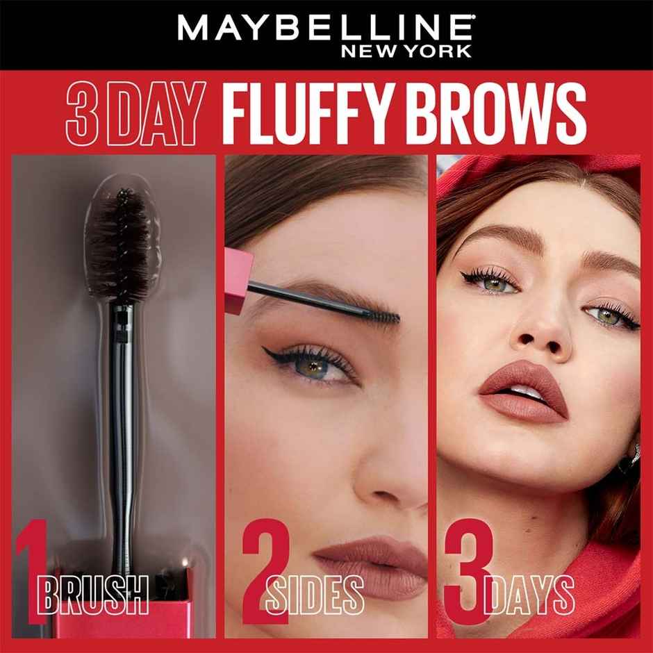 Maybelline Tattoo Brow 3 Day Styling Brow Gel, Deep Brown