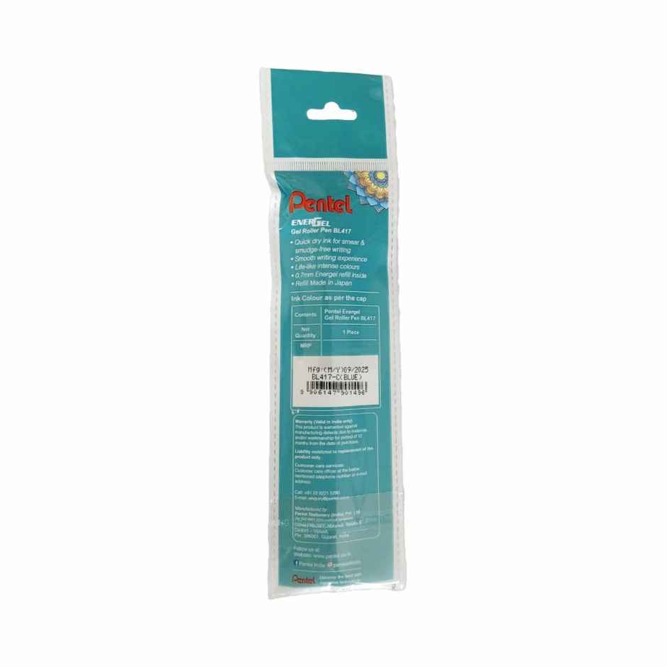 Pentel Energel Pouch Single Blue Ink