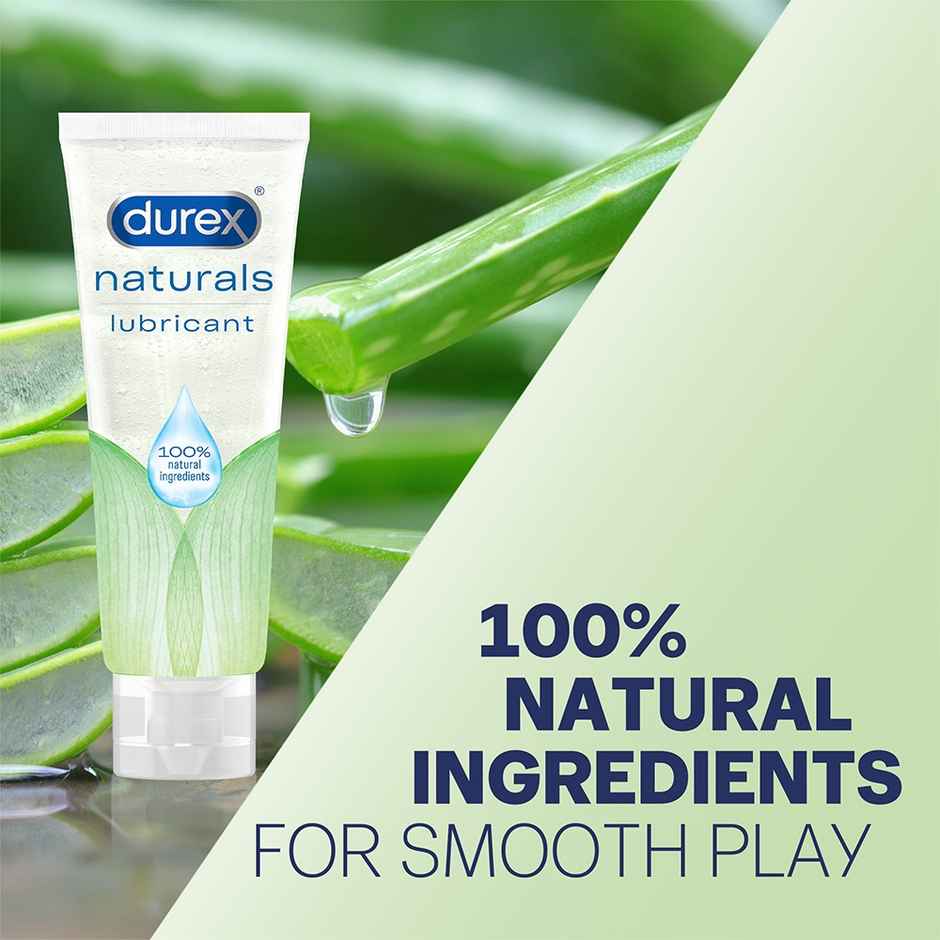 Durex Slide & Ride Stroker (1pc) & Durex Naturals Intimate Lubricant Gel (100ml) Combo 