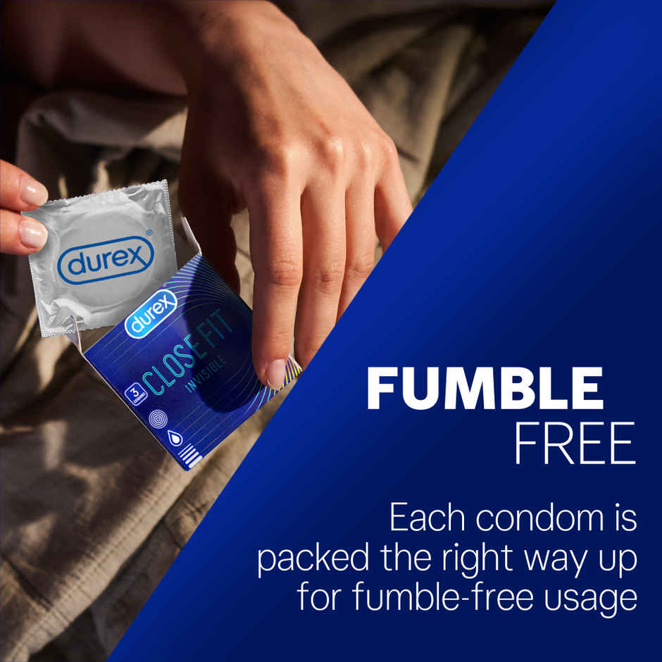 Durex Close Fit Invisible Condom | Safe & Comfortable