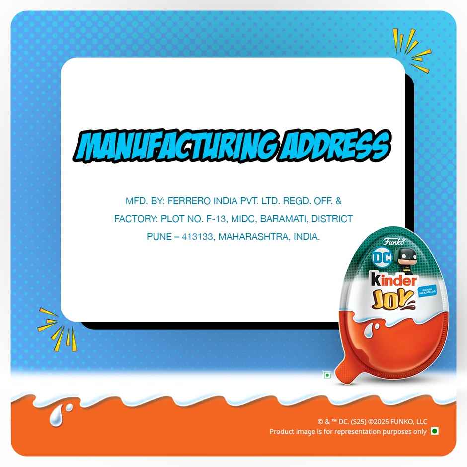 Kinder Joy | DC Pack | Rich in Milk Solids