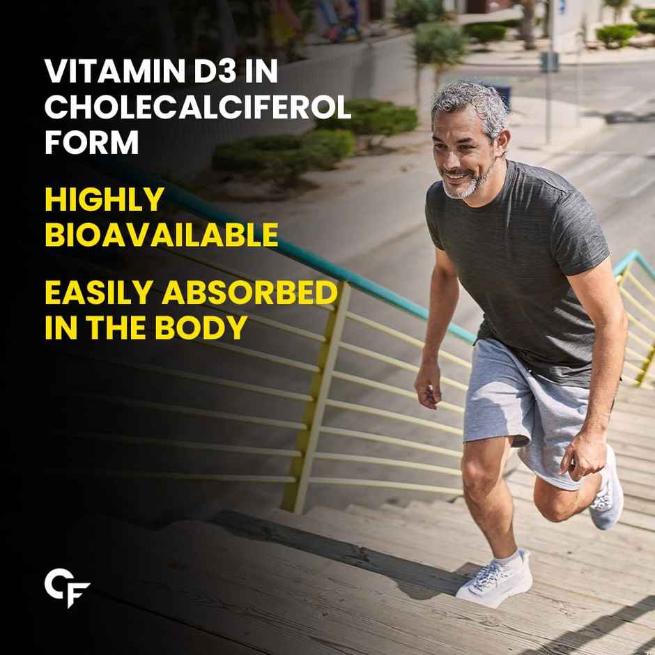 Carbamide Forte Vitamin D3 2000 IU | Bone & Immune Health | 90 Tablets