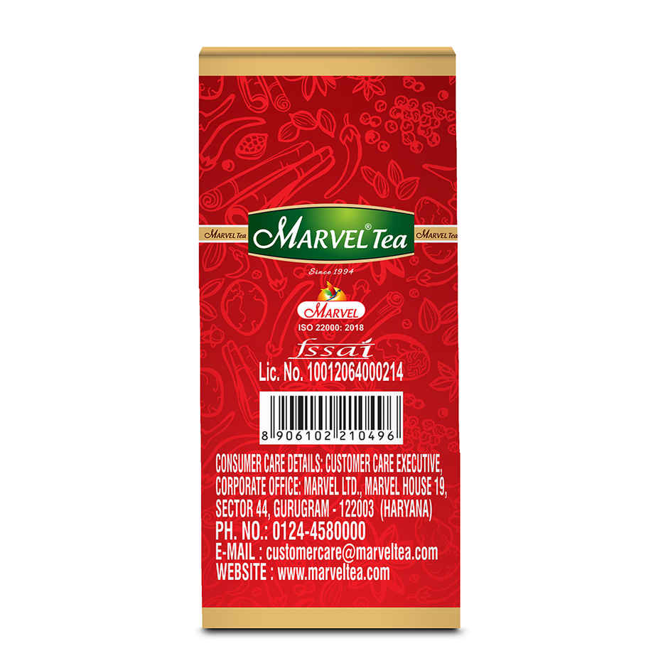 Marvel Masala Tea | Clove, Cinnamon, Ginger, Tulsi, Cardamom
