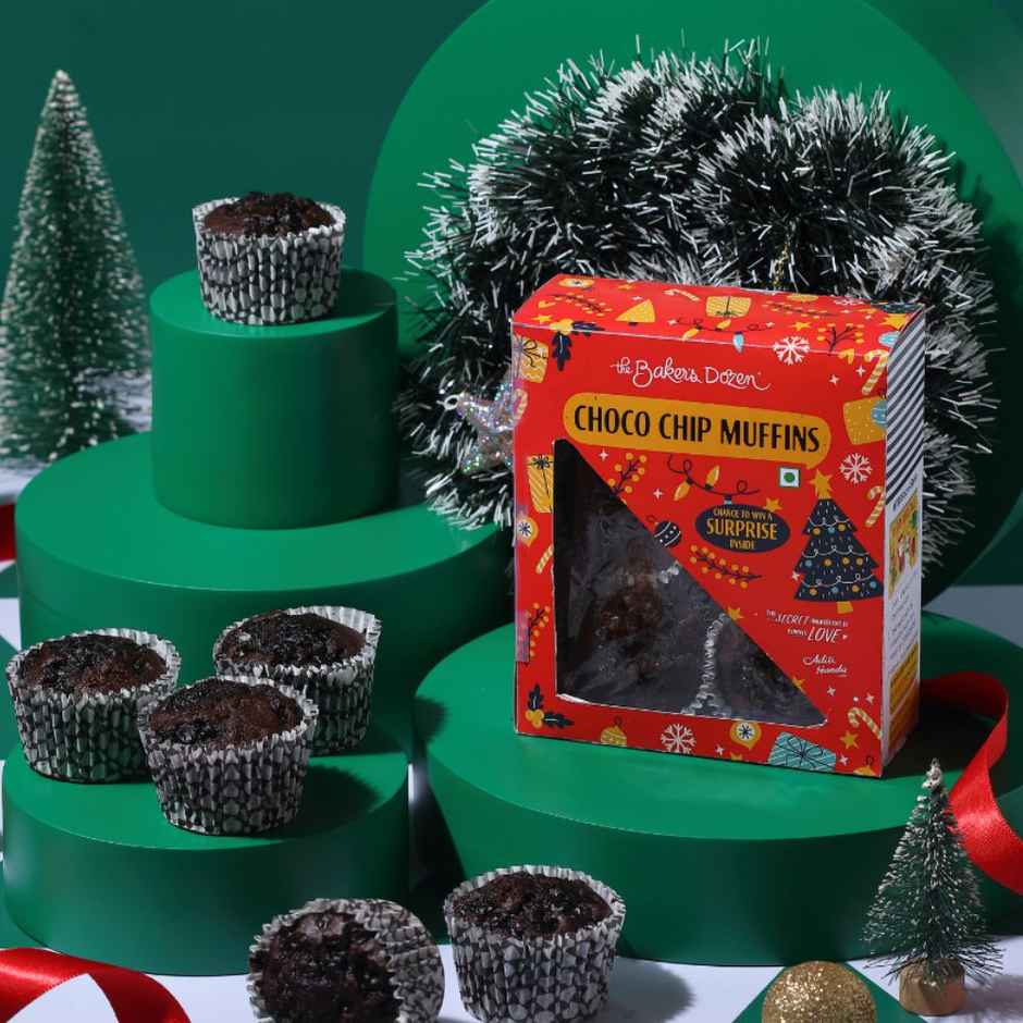 The Baker'S Dozen Choco Chip Muffins