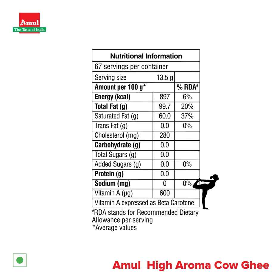 Amul High Aroma Ghee Pouch