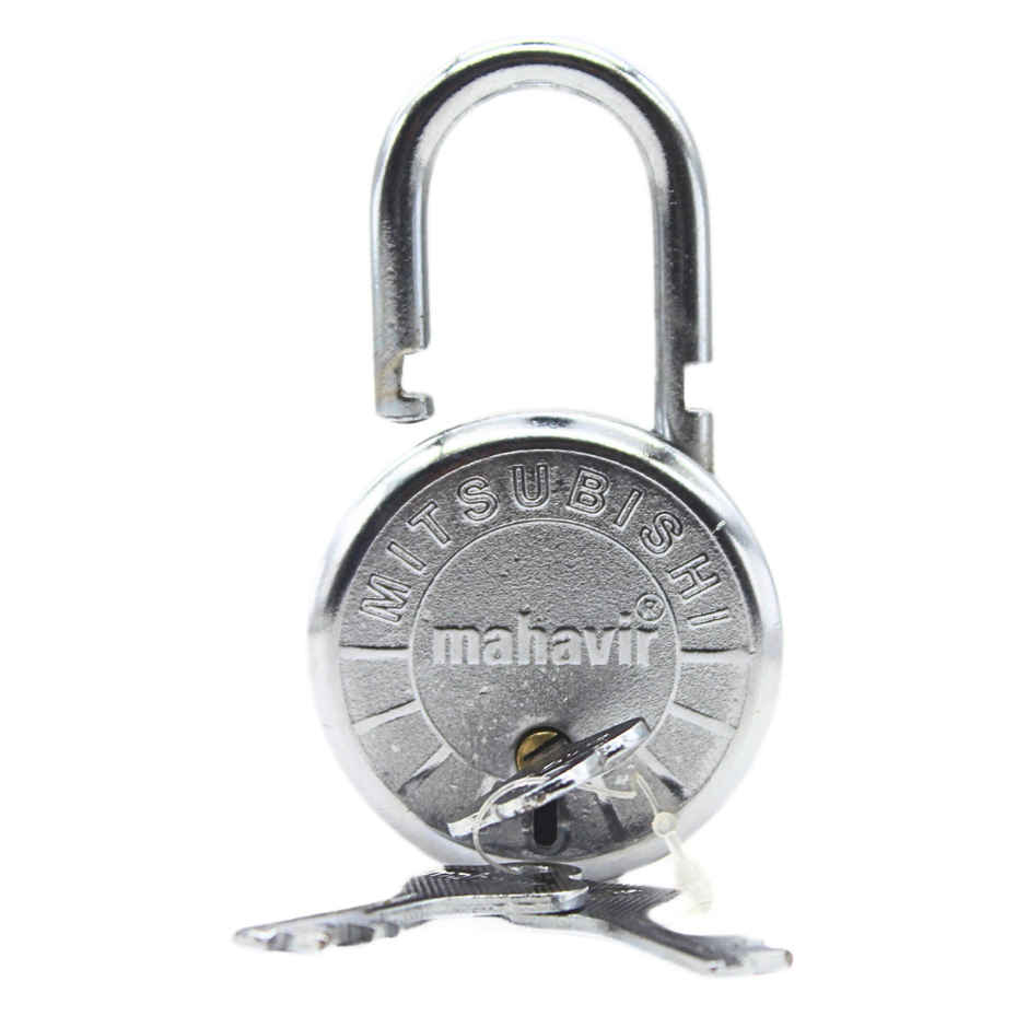 Se7en Padlock With 3 Keys - 50mm - Round Shaped