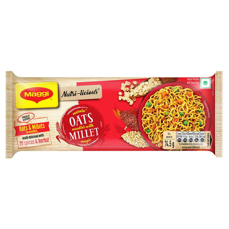 Maggi Nutri-Licious Oats with Millets Noodles Combo