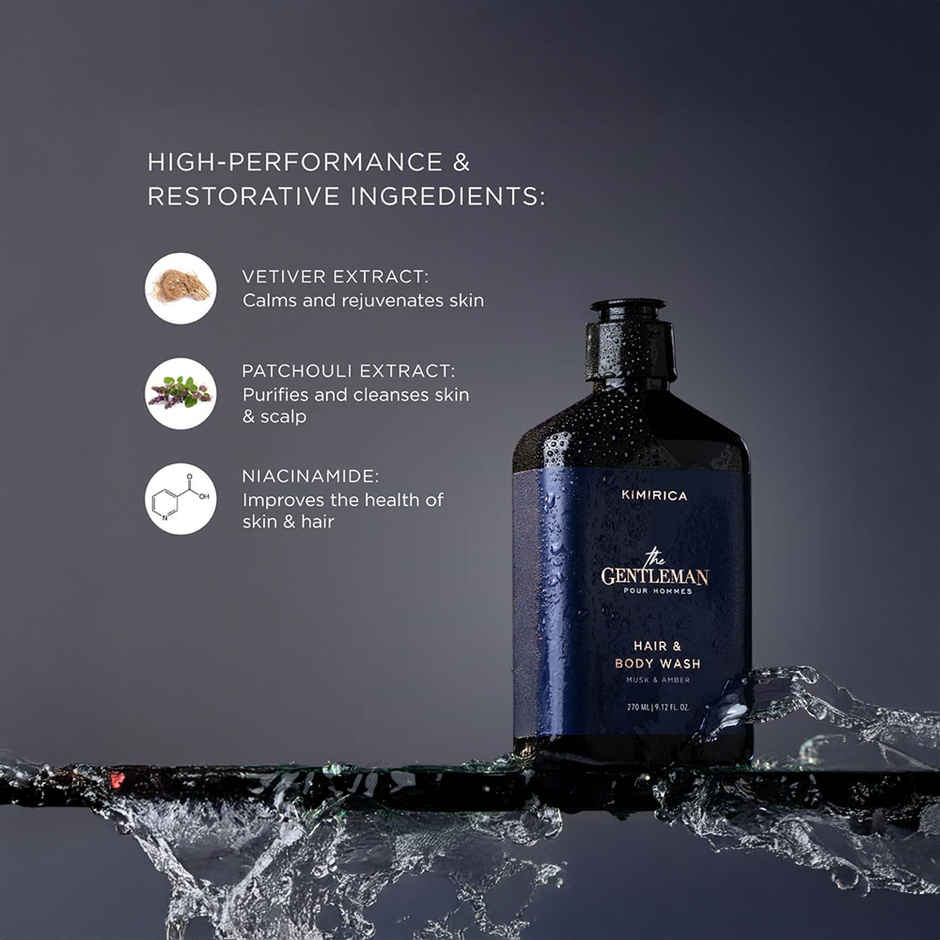 Kimirica The Gentleman Hair & Body Wash