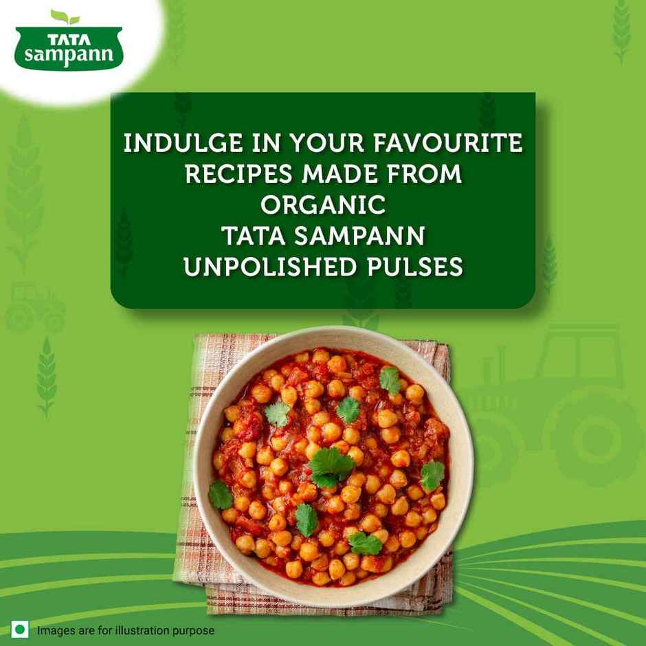 Tata Sampann Organic Unpolished Kabuli Chana
