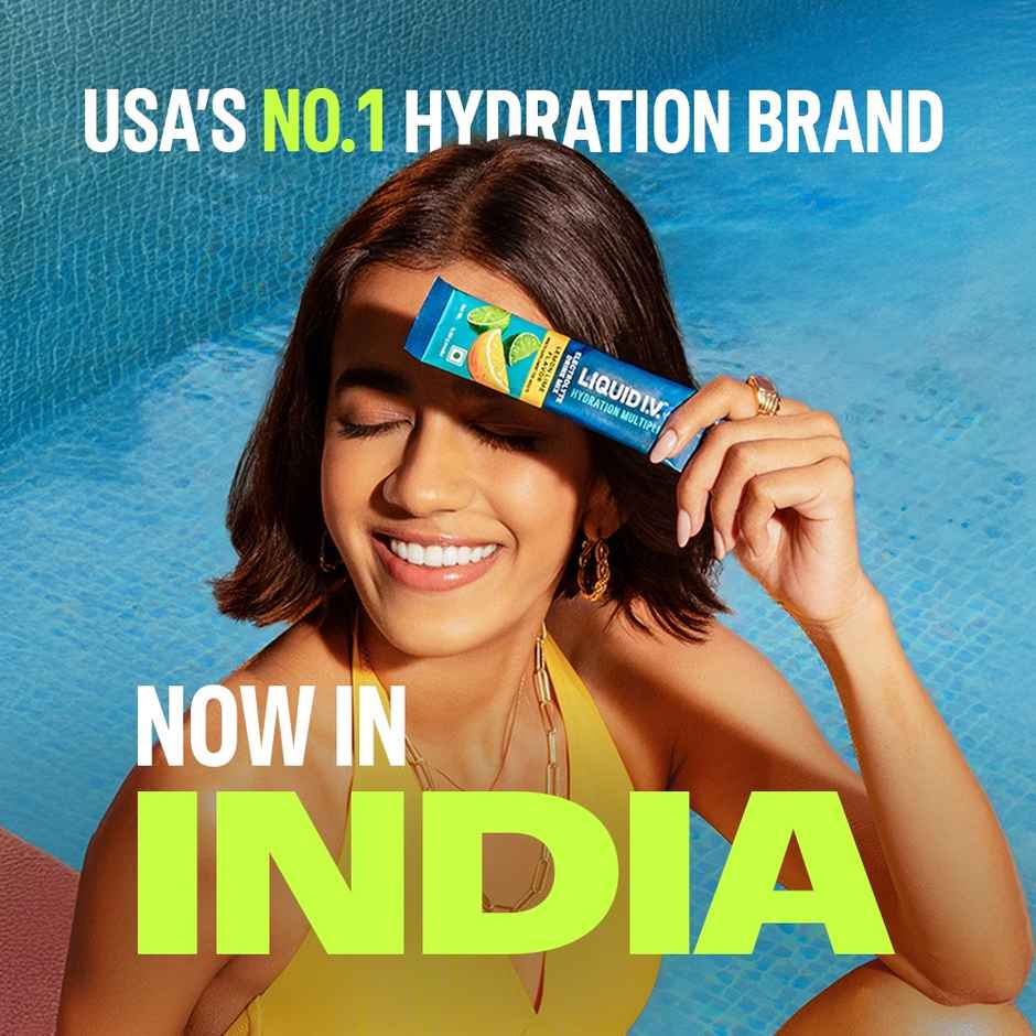 Liquid I.V. Hydration Multiplier - Lemon Lime | 3 Sticks | Hydration Drink Mix