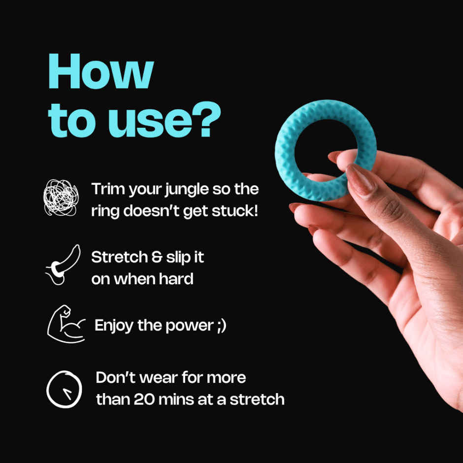 Leezu's Power Rings Personal Massager for Men
