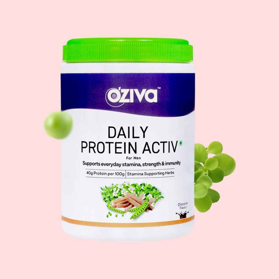 Oziva Daily Protein Activ For Men - Chocolate Flavour