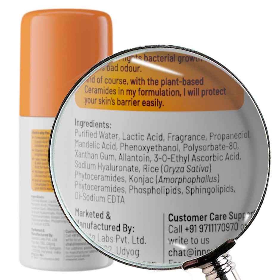 Chemist at Play Underarm Roll On - Peach