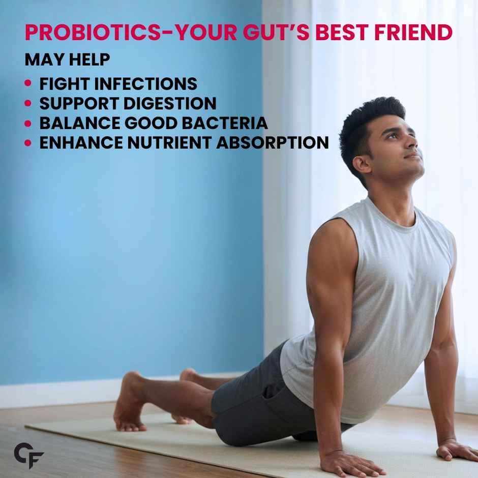 Carbamide Forte Probiotics Supplement 50 Billion CFU Gut Health Supplement with Probiotic Gutcleanse