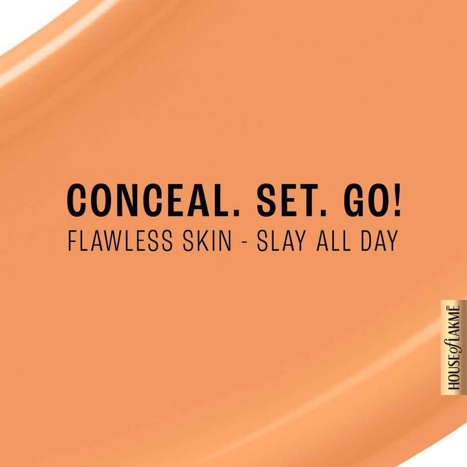 Lakme 9to5 Powerplay Priming Concealer Built in Primer, Hydrating, 16 Sand
