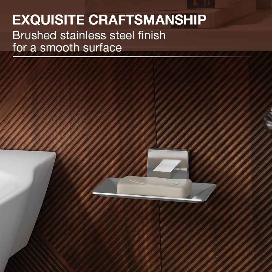 Kohler Soap Dish | SS304 Stainless Steel | Brushed Steel