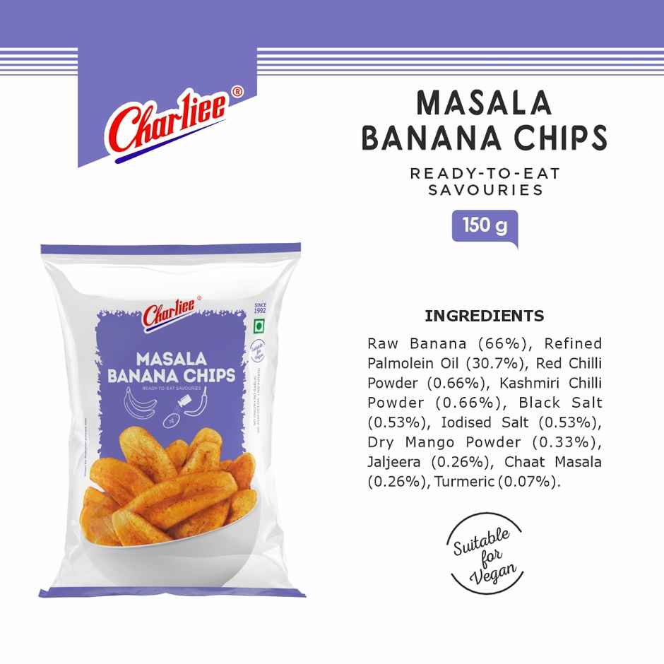 CHARLIEE Masala Banana Chips