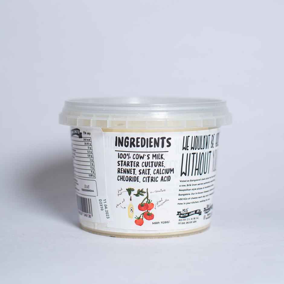 Brik Oven Pizza Mozzeralla Cheese