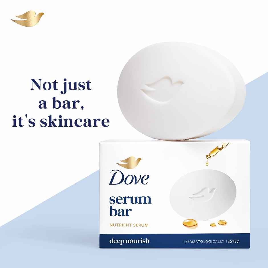 Dove Serum Beauty Bar - Soft Smooth Moisturised Skin