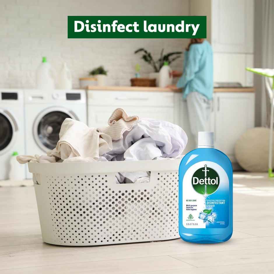 Dettol Liquid Disinfectant for Floor Cleaner, Surface Disinfection (Menthol Cool)