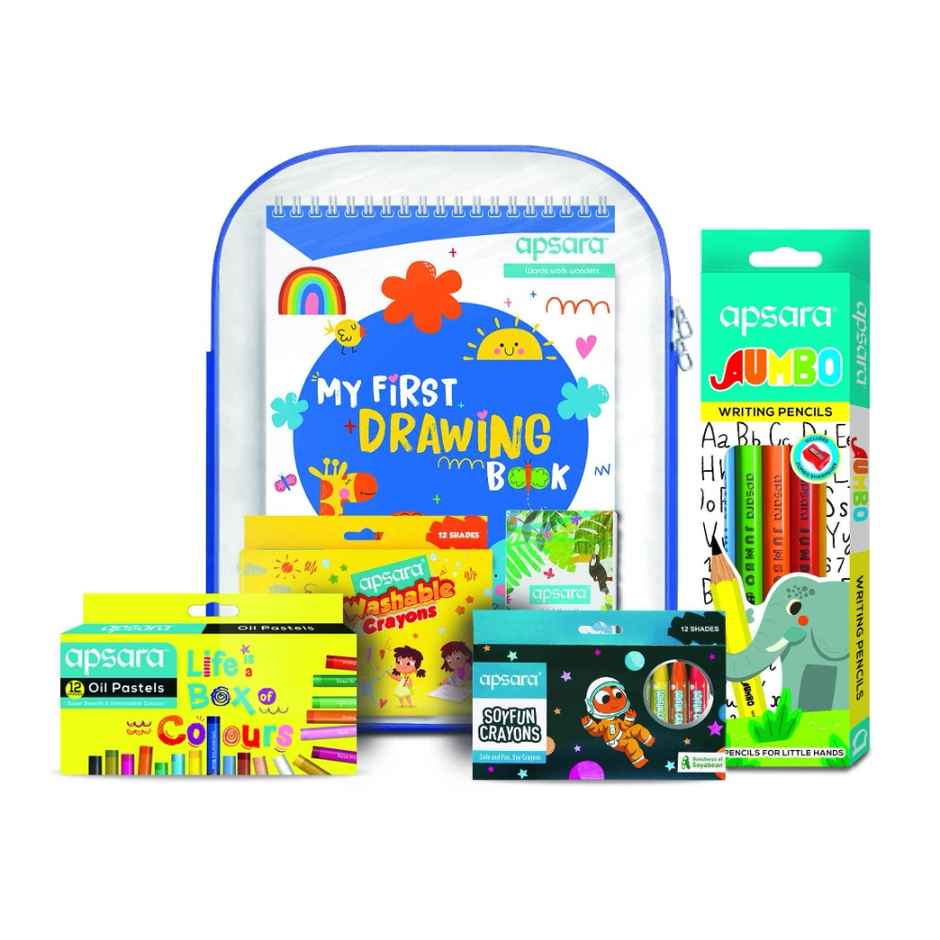 Apsara Mini Artist Kit | Non-Toxic & Child safe | Attractively Packaged
