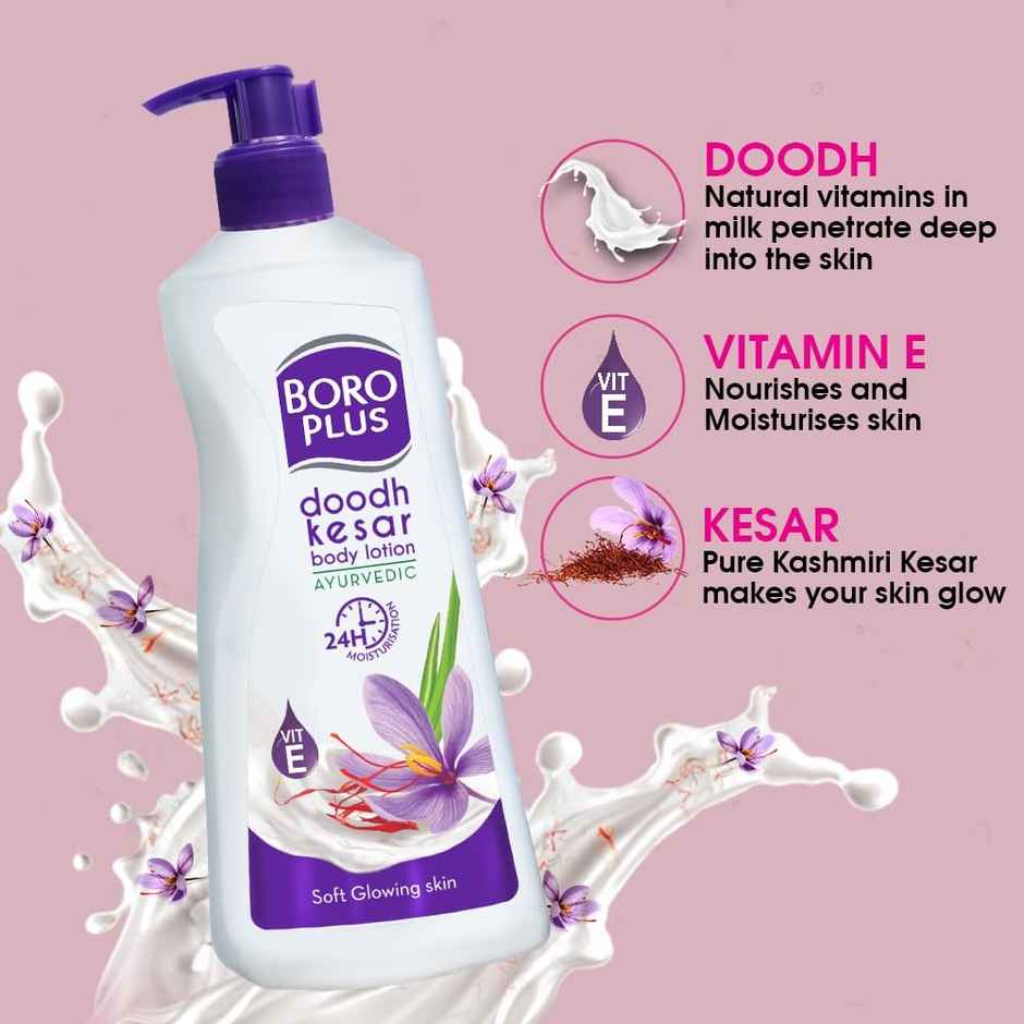 BoroPlus Doodh Kesar Body Lotion