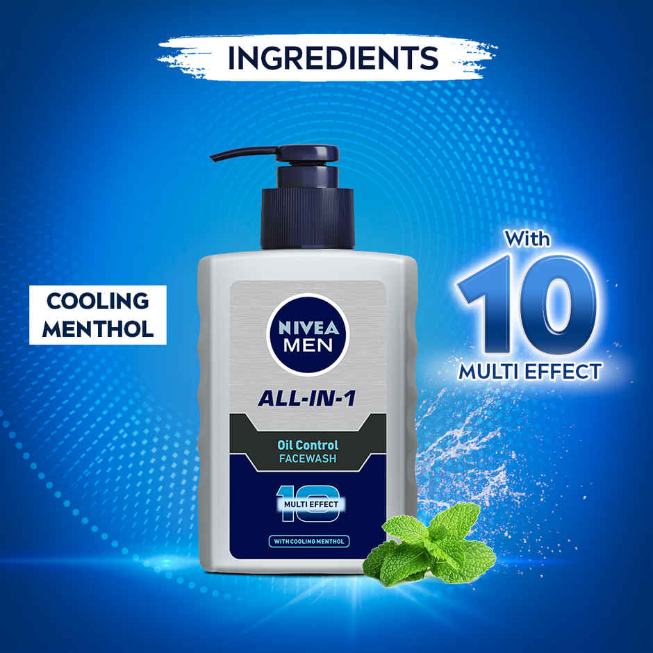 Nivea Men All In One Face Wash Pump