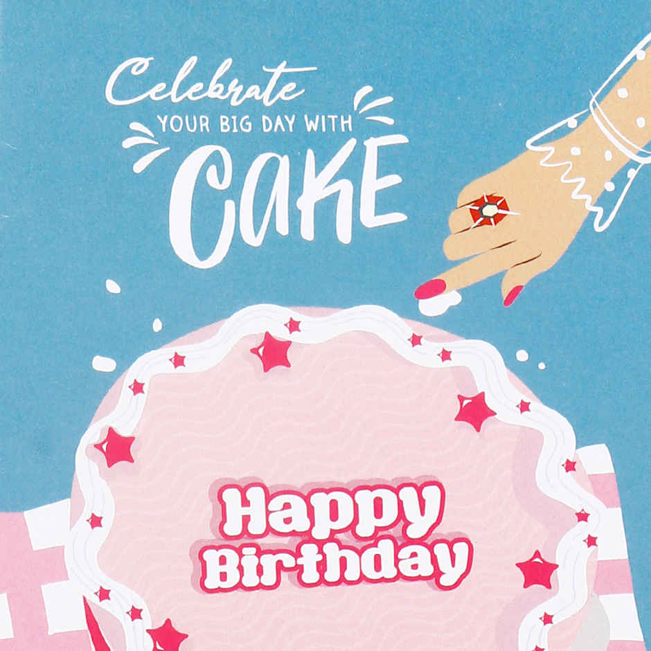Archies Celebrate Your Big Day With Cake Greeting Card