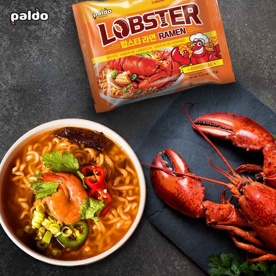 Paldo Lobster Korean Noodles Non Veg