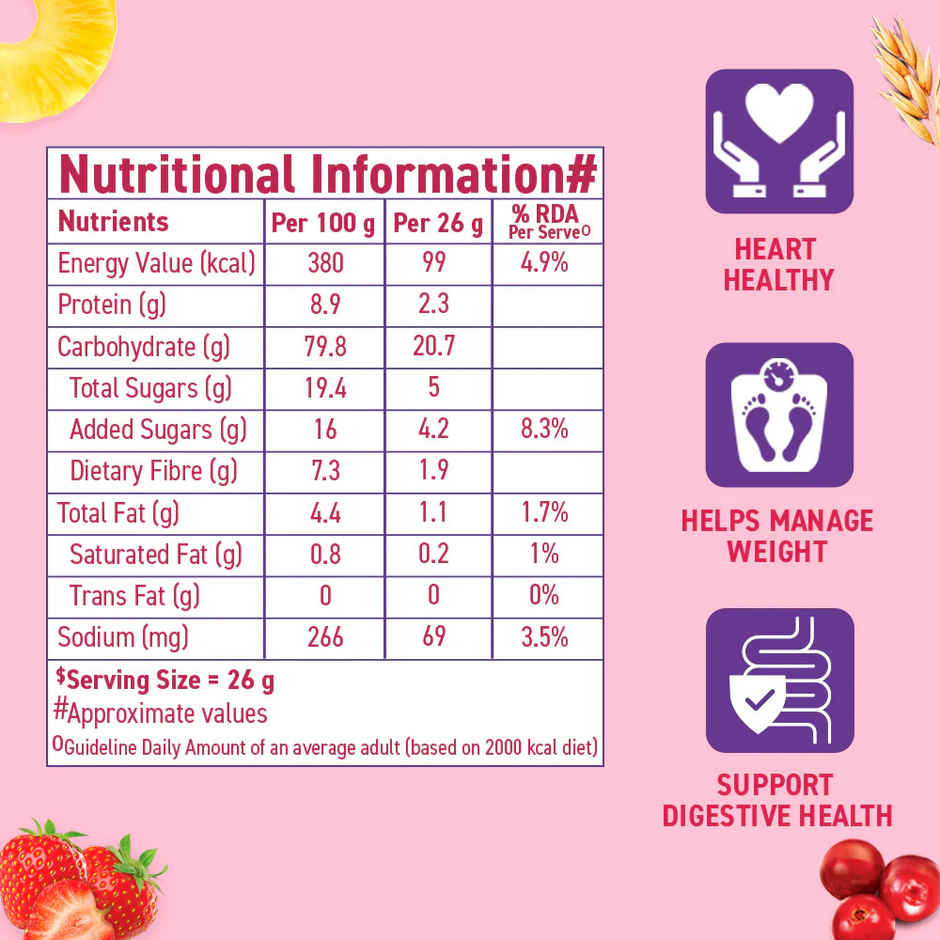 Bagrry's Crunch Nutty Fruity Muesli