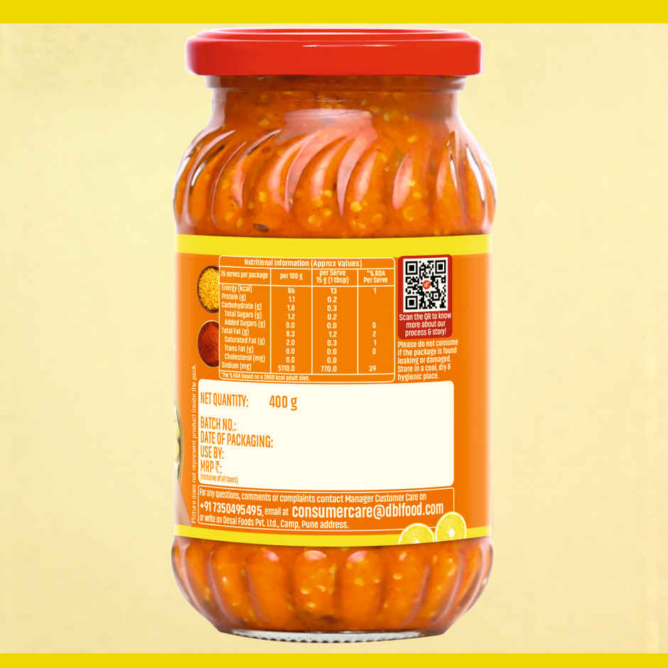 Mother's Recipe Lime Pickle