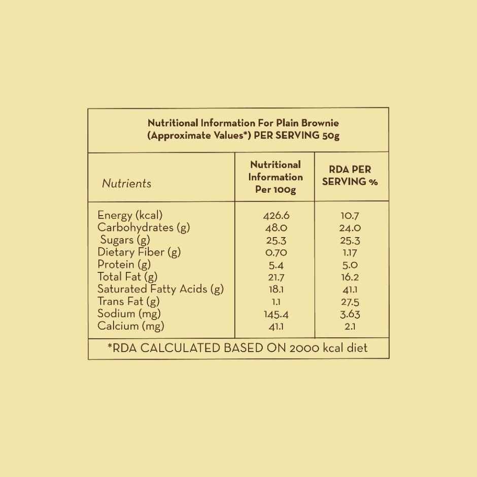 Cookie Man Premium Chocolate Brownie