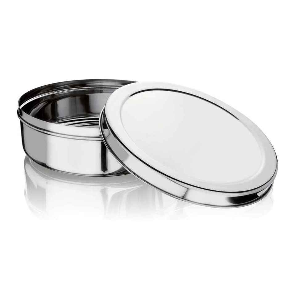 Steelera Stainless Steel Puri Dabba / Food Storage / Containers | Food Safe | 2 L