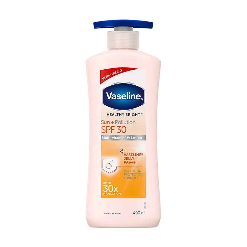 Vaseline Sun + Pollution Protection SPF 30 Body Lotion Upto 30X Sun Protection
